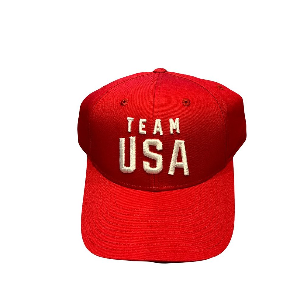 NWT Team USA Structured Logo Olympics Adjustable Hat